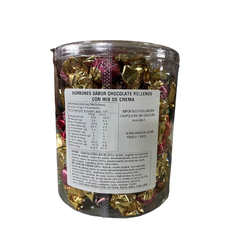 CHOCOLATE SURTIDOS LEXUS POTE 1 KG BOMBONES AVELLANA - 2