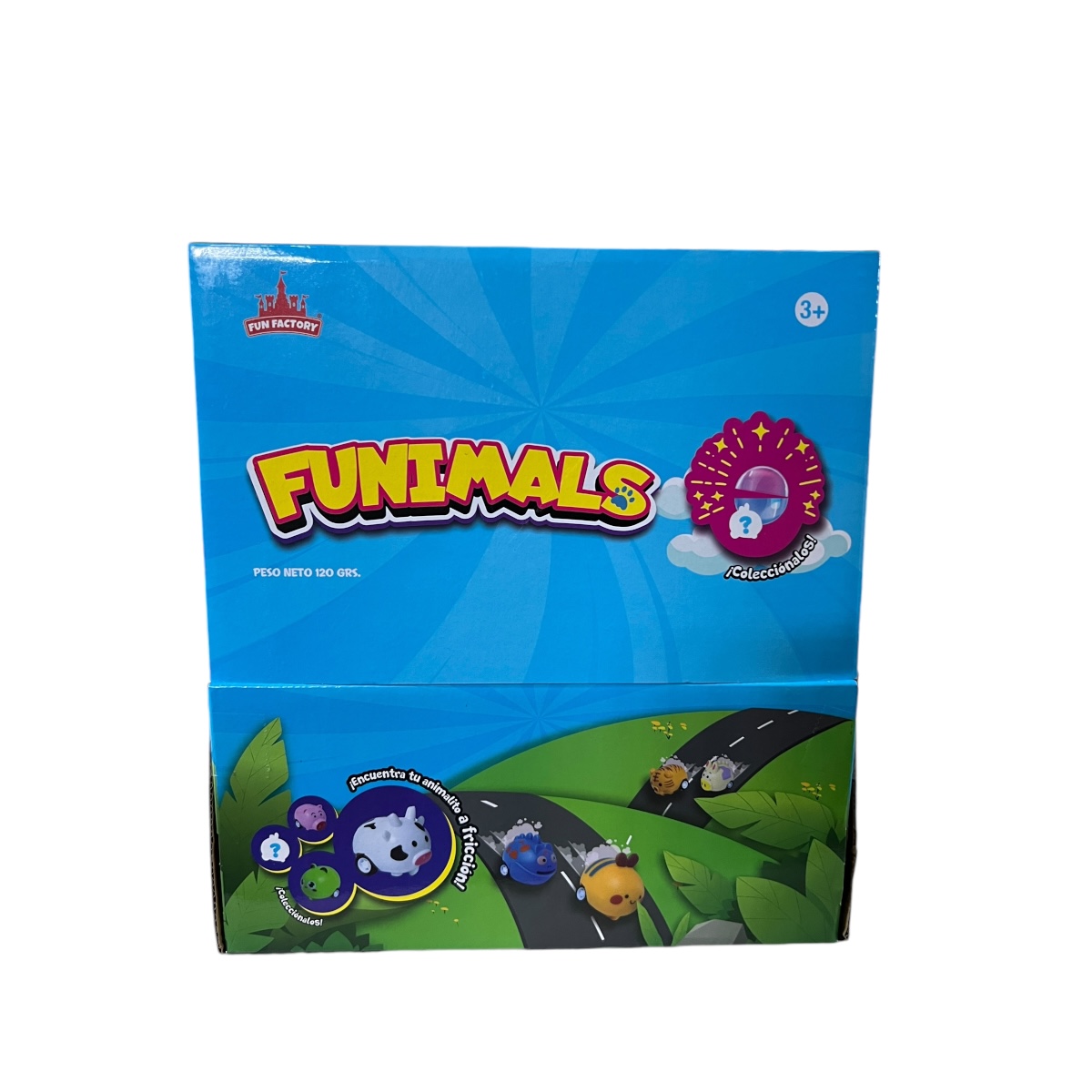 SET CANDY CAJA 24 AUTITOS ANIMALES DULCE + JUGUETE SORPRESA CUMPLEAÑOS - 2