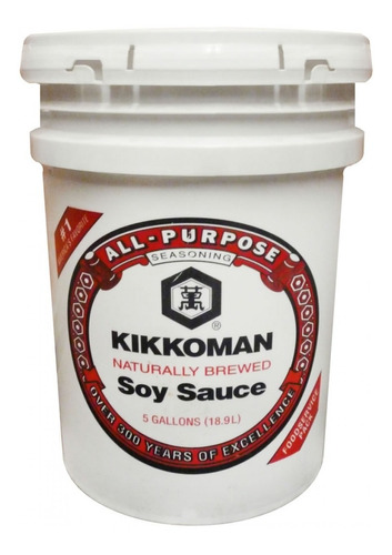 SALSA DE SOYA KIKKOMAN BALDE 18.9LTS - 1