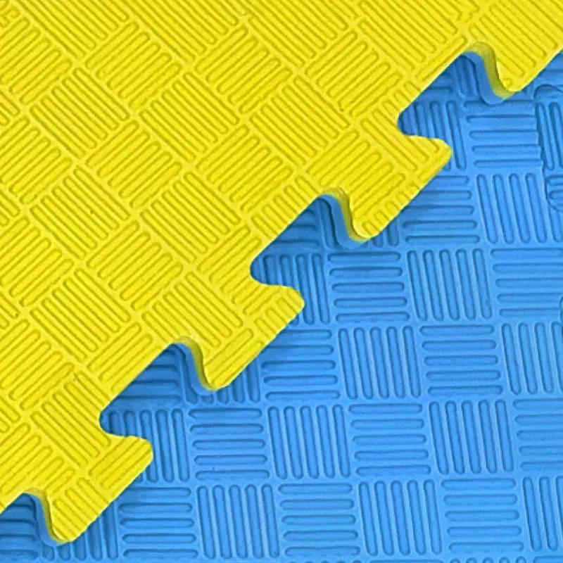 PISO TATAMI GOMA EVA PREMIUM 1MT X 1MT X 2 CM ANCHO - AMARILLO - 1