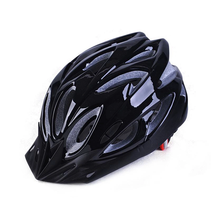 CASCO BICICLETA MTB LIVIANO CALIDAD TIPO CARBONO - ECO NEGRO - M/L - 3