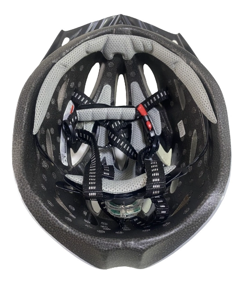 CASCO BICICLETA MTB LIVIANO CALIDAD TIPO CARBONO - ECO NEGRO - M/L - 5