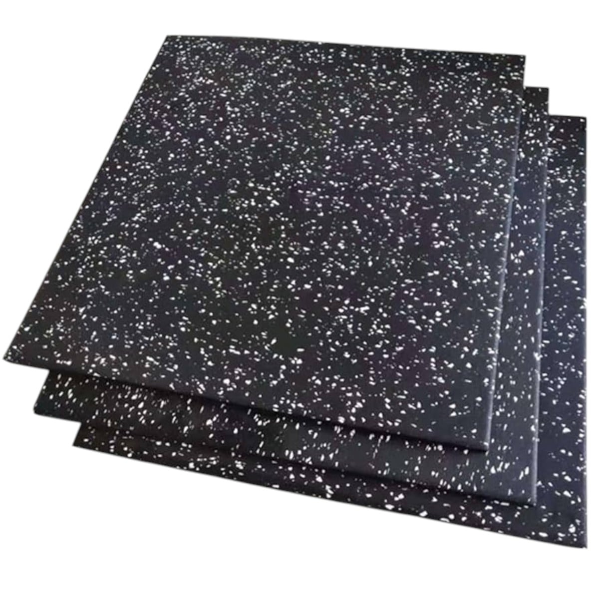 PISO CAUCHO GIMNASIO 50X50CM X GROSOR 25MM - AZUL - 3