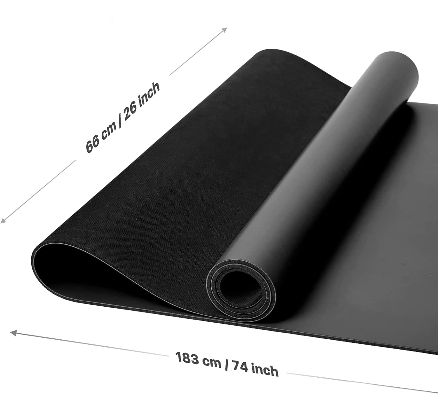 MAT DE YOGA ECO PREMIUM PROFESIONAL 5 MM - MORADO - 2