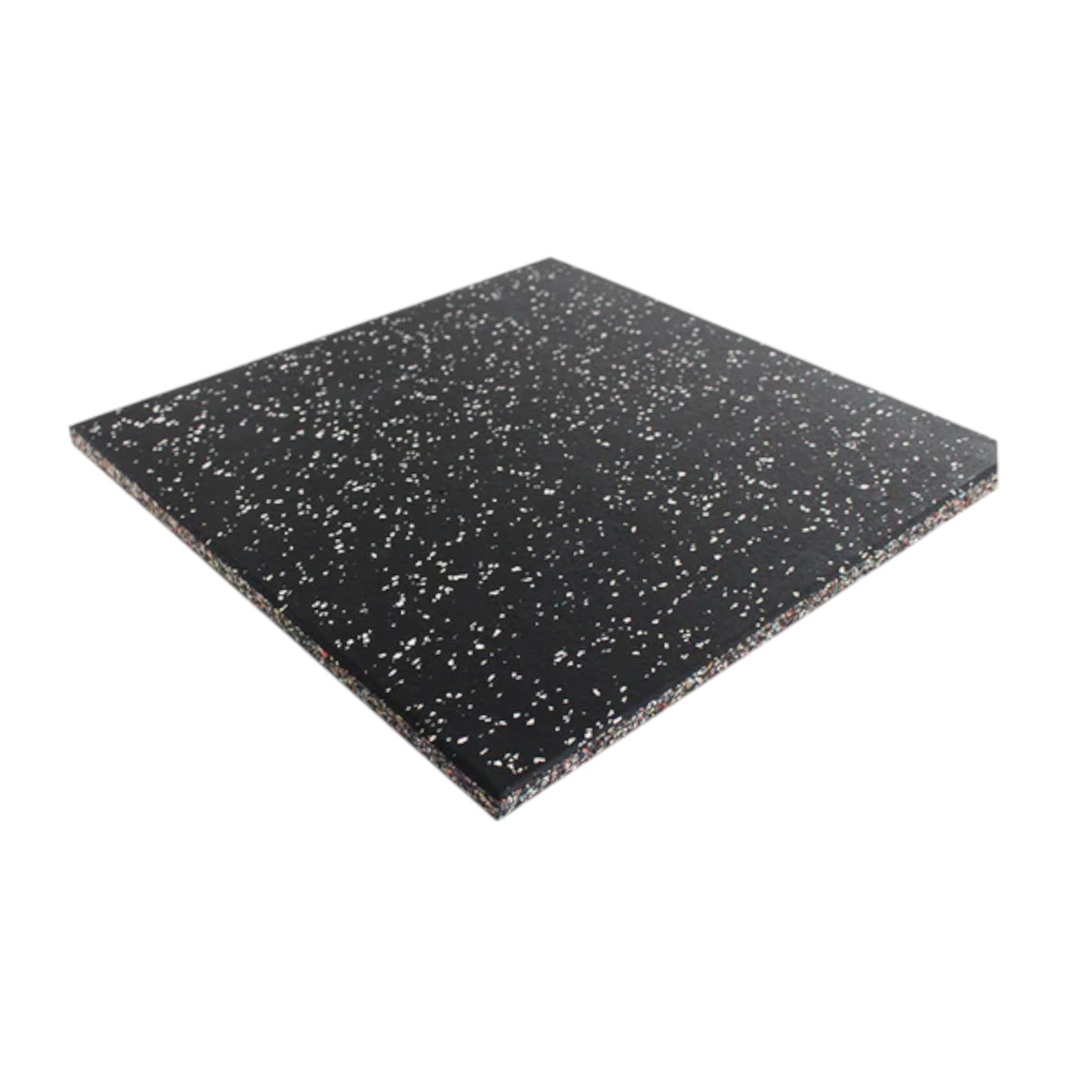 PISO CAUCHO GIMNASIO ALTO TRAFICO 100X100CM X GROSOR 25MM - AZUL - 3