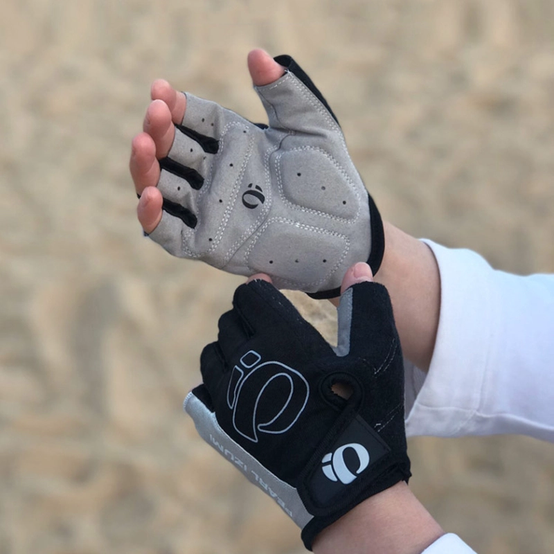 GUANTES CICLISMO MTB BICICLETA CON PALMA GEL CORTOS - 3