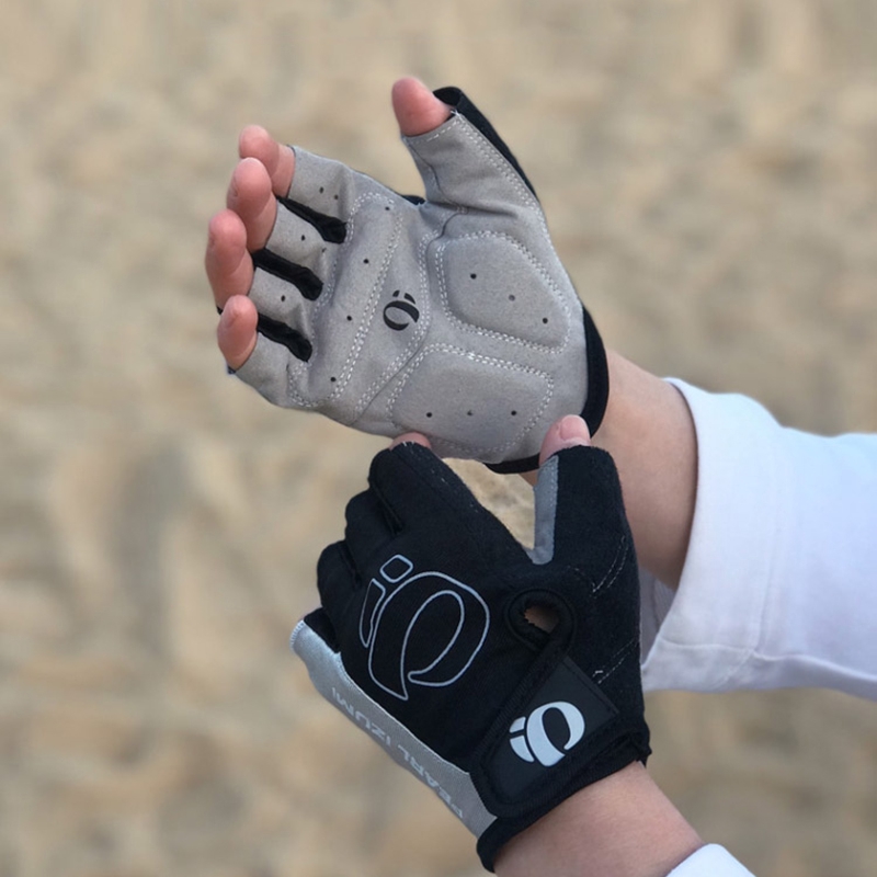 GUANTES CICLISMO MTB BICICLETA CON PALMA GEL CORTOS - 7