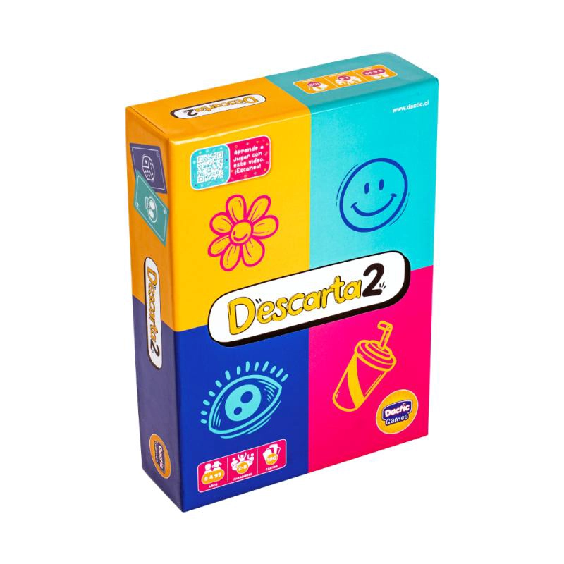 JUEGO DE MESA DESCARTA2 DACTIC - 1