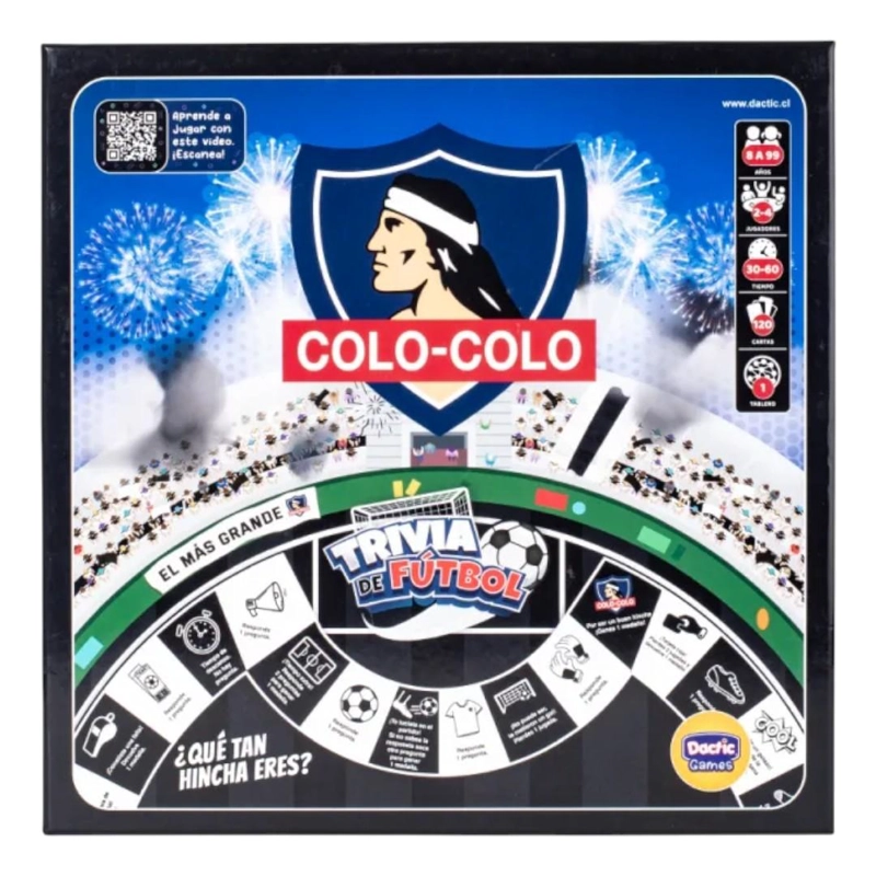 JUEGO TRIVIA DE FUTBOL COLO-COLO DACTIC - 3