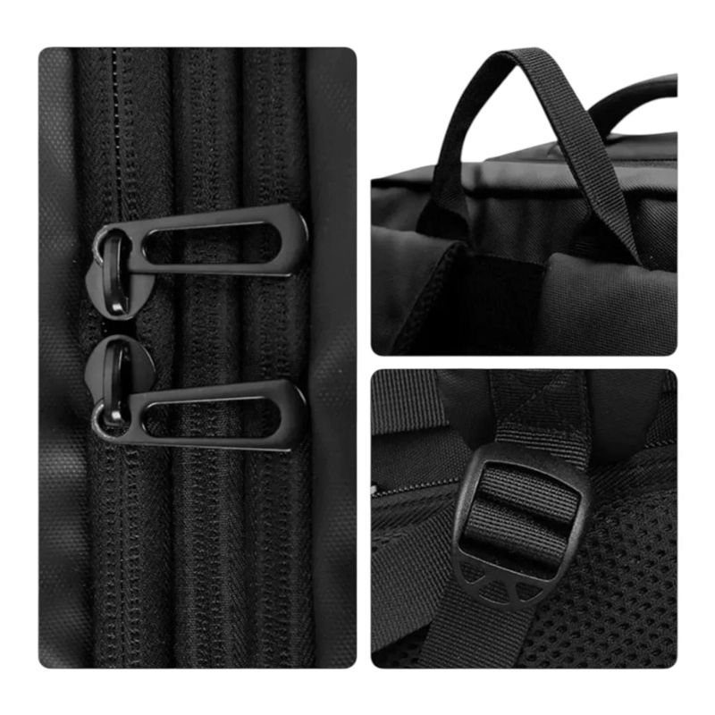 MOCHILA MALETA CARRY ON IMPERMEABLE EXPANSIBLE 38L USB - 2