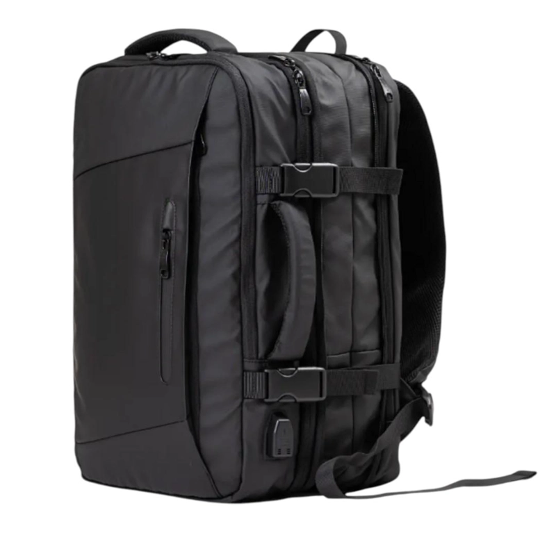 MOCHILA MALETA CARRY ON IMPERMEABLE EXPANSIBLE 38L USB - 7