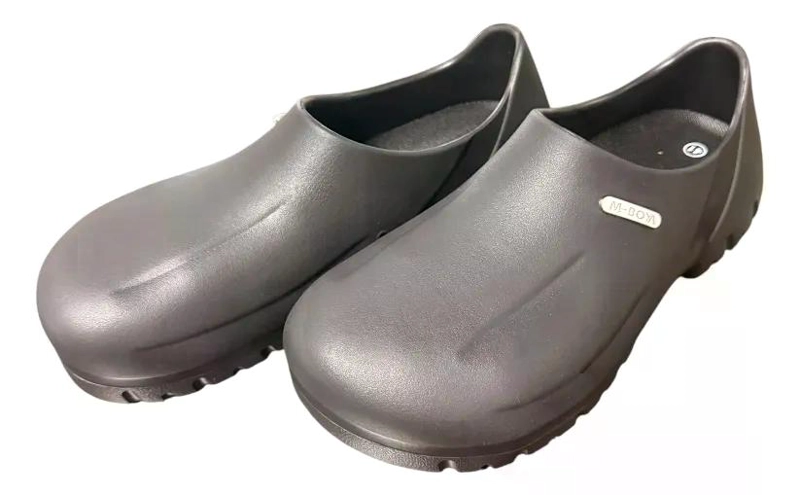 ZAPATO ZUECO ANTIDESLIZANTE COCINA DE SEGURIDAD PUNTA ACERO - NEGRO - 36 - 2
