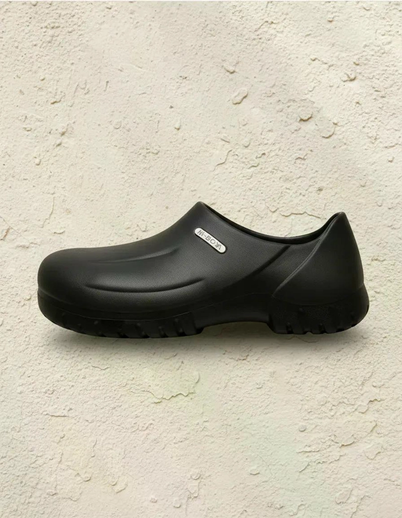 ZAPATO ZUECO ANTIDESLIZANTE COCINA DE SEGURIDAD PUNTA ACERO - NEGRO - 36 - 8
