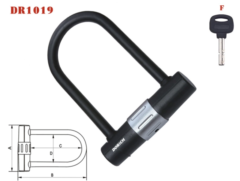 CANDADO PARA BICICLETA TIPO ULOCK EXTRA FUERTE - 2