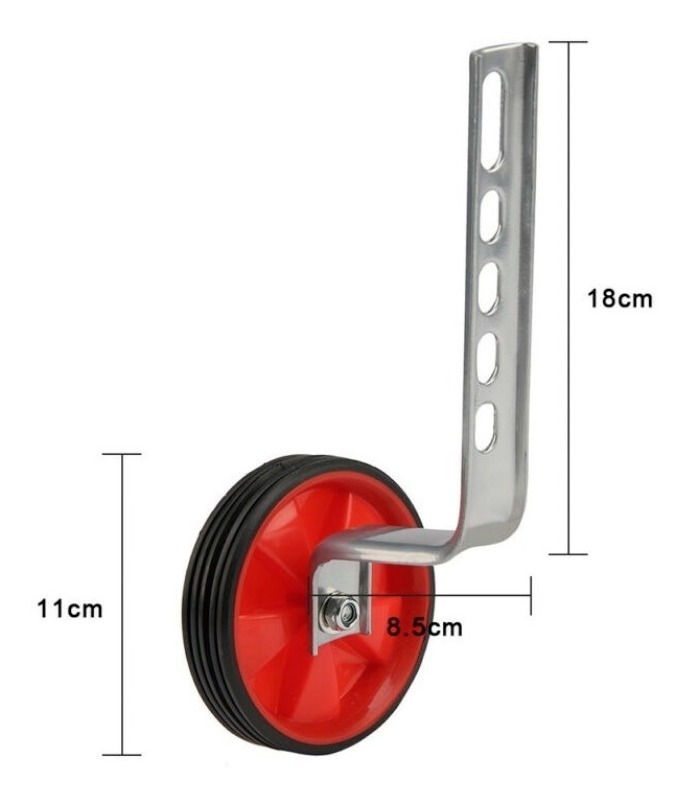 RUEDAS ESTABILIZADORES AJUSTABLES PARA BICICLETA ARO 12-16 - 2