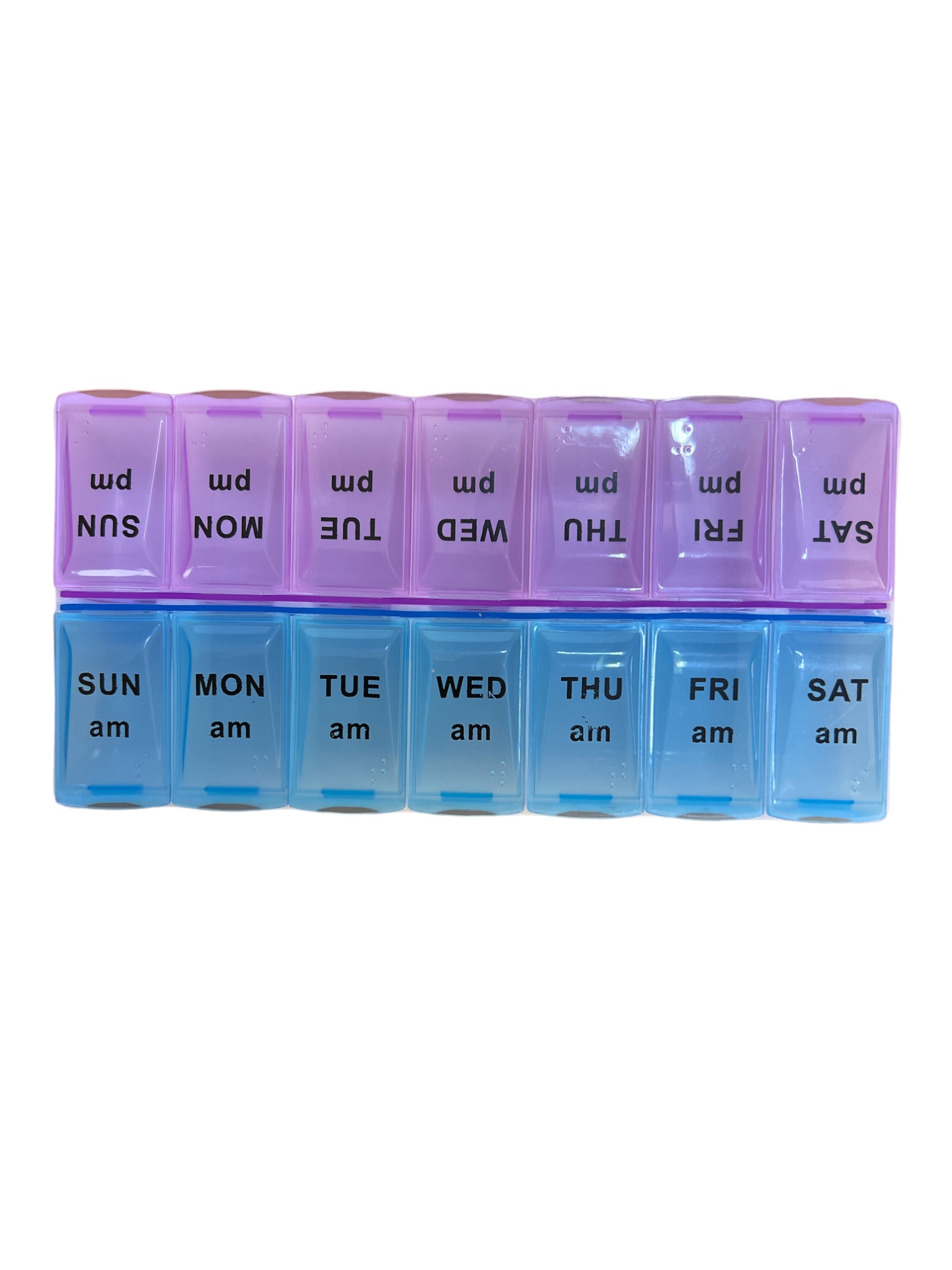 ORGANIZADOR PASTILLAS PASTILLERO SEMANAL 2 TOMAS DIARIAS - 3