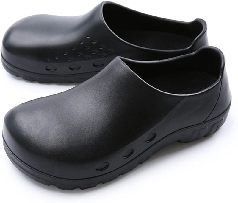 ZAPATO ZUECO ANTIDESLIZANTE COCINA DE SEGURIDAD PUNTA ACERO - 1