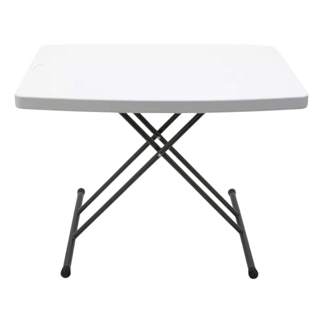 MESA MULTIFUNCIONAL PLEGABLE 76 X 50 ALTURA AJUSTABLE EN COLOR EN COLOR BLANCO - 2