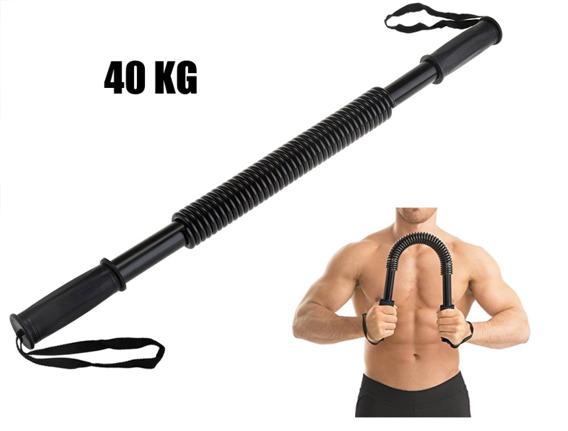 BARRA TORSION MUSCULAR 40 KG EJERCICIO BRAZO FITNESS - 1