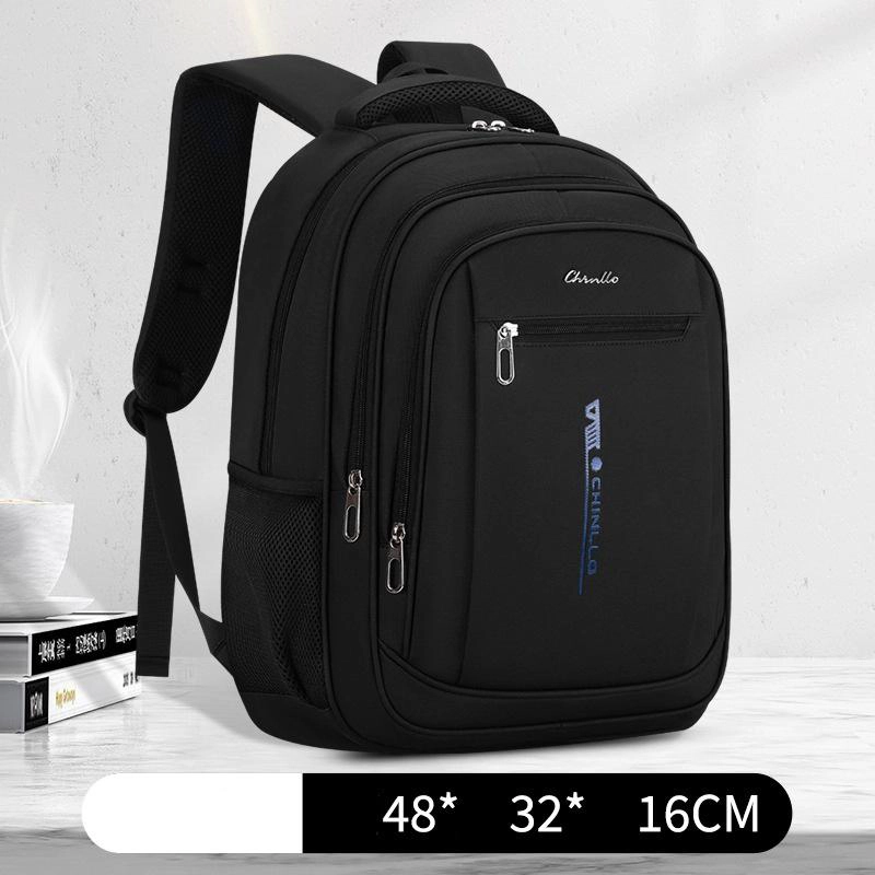 MOCHILA UNIVERSITARIA ESCOLAR IMPERMEABLE USB REFORZADA - 6