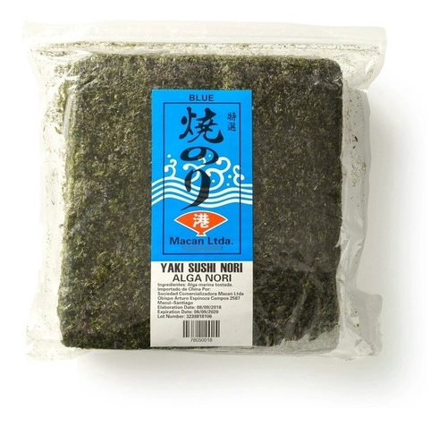 ALGA NORI BLUE SUSHI PACK 100 LAMINAS | PRODUCTO ORIGINAL - 1