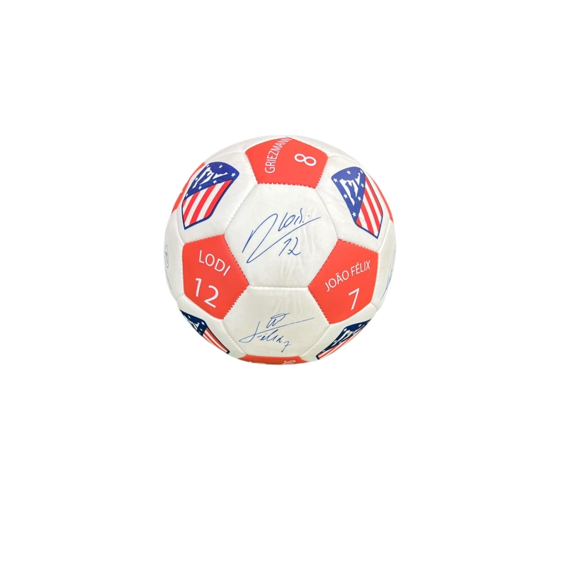 PELOTA BALON DE FUTBOL OFICIAL ATLE TICO DE MADRID TALLA 5 - 3