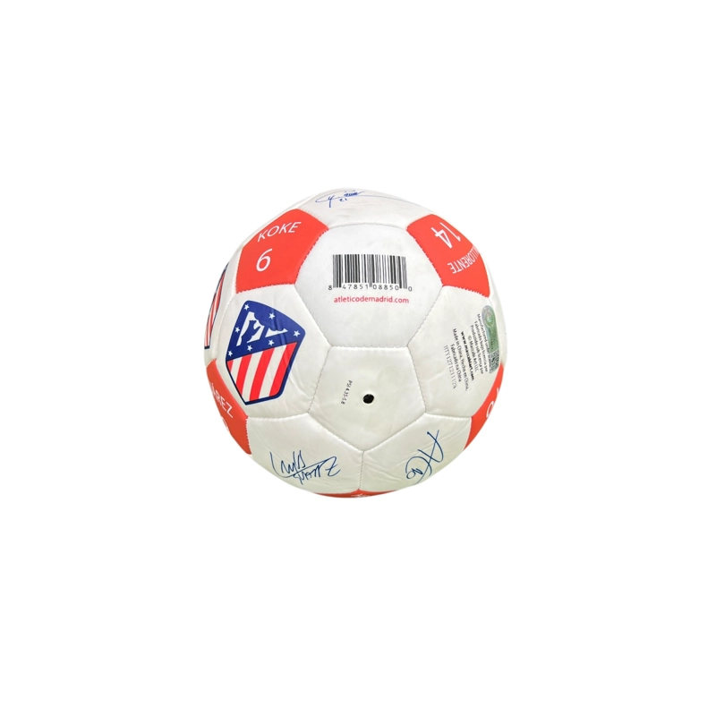 PELOTA BALON DE FUTBOL OFICIAL ATLE TICO DE MADRID TALLA 5 - 4