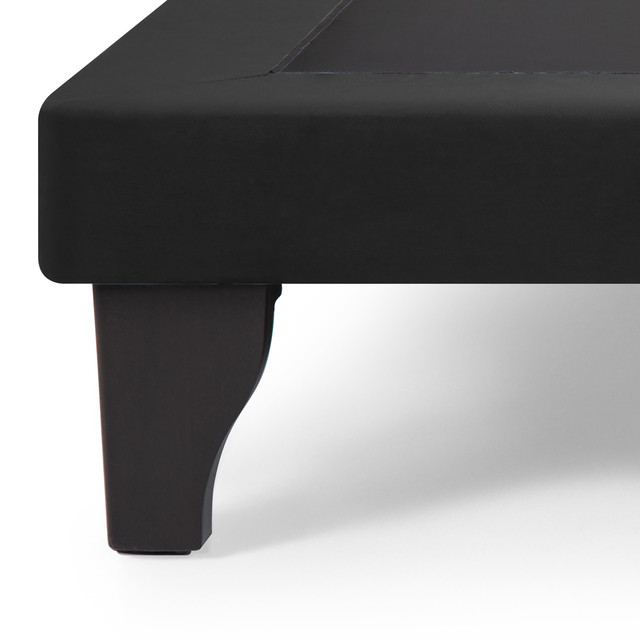 BASE CAMA EUROPEA MUEBLES DGB LINO BEIGE - 2