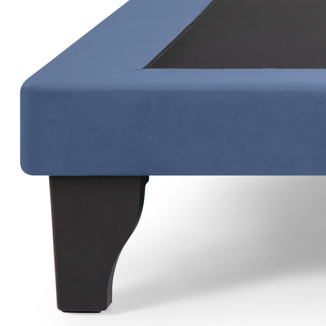 BASE CAMA EUROPEA MUEBLES DGB LINO GRIS - 2