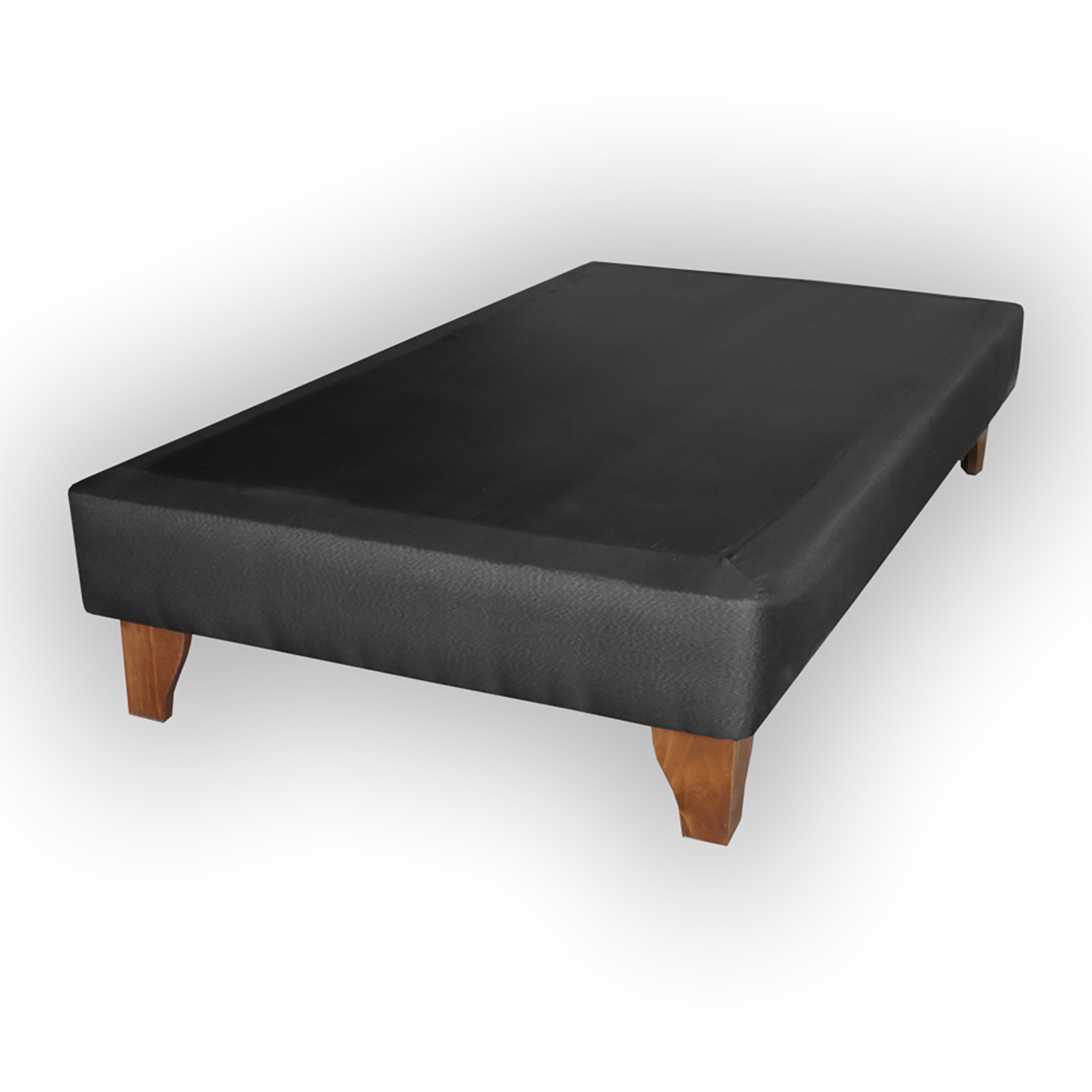 BASE CAMA EUROPEA MUEBLES DGB FELPA FUCSIA - 2