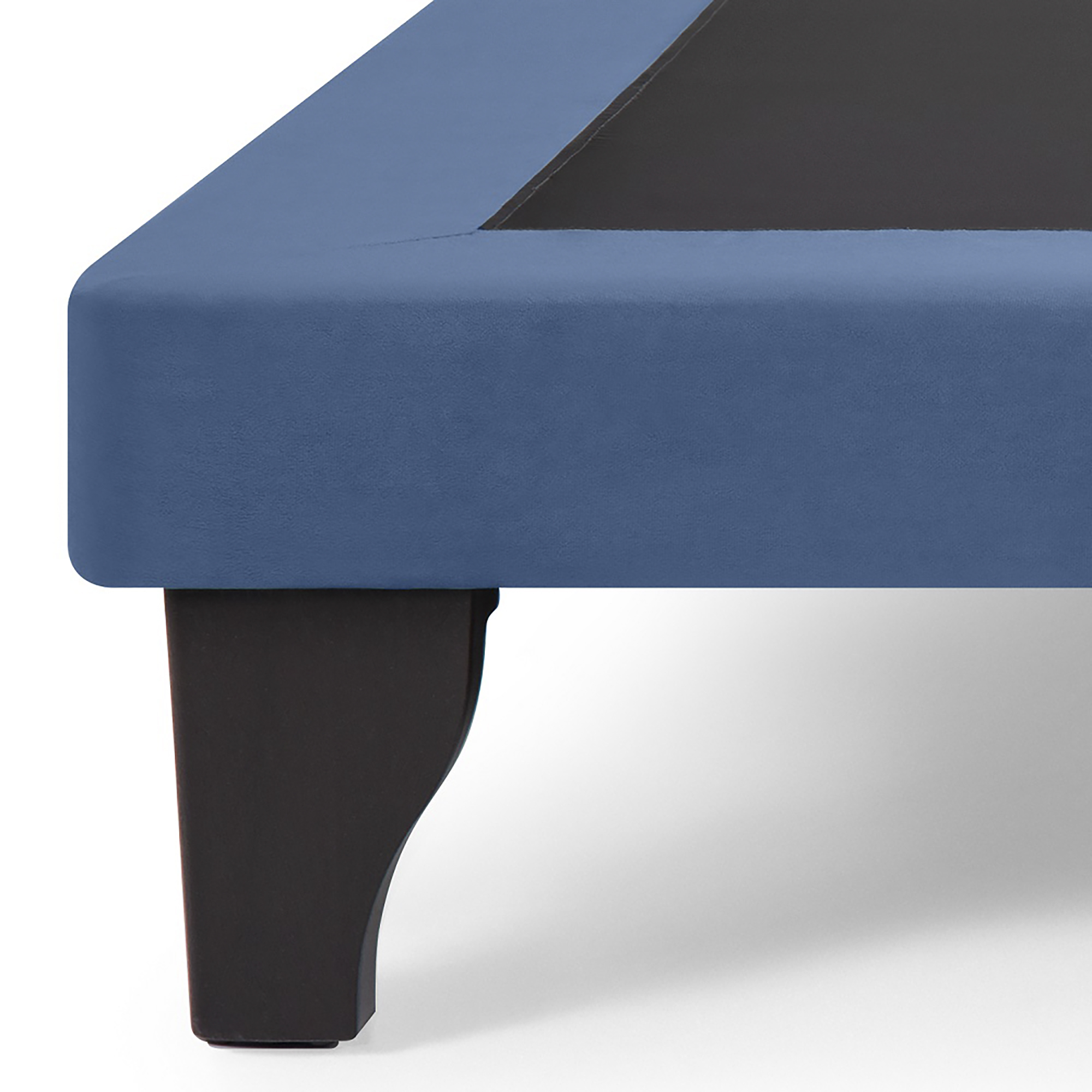 BASE CAMA EUROPEA MUEBLES DGB LINO GRIS OSCURO - 2