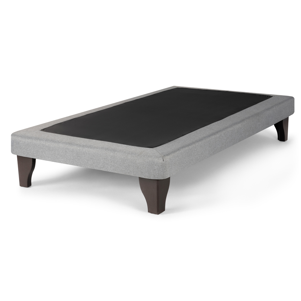 BASE CAMA EUROPEA MUEBLES DGB LINO GRIS KING - 2
