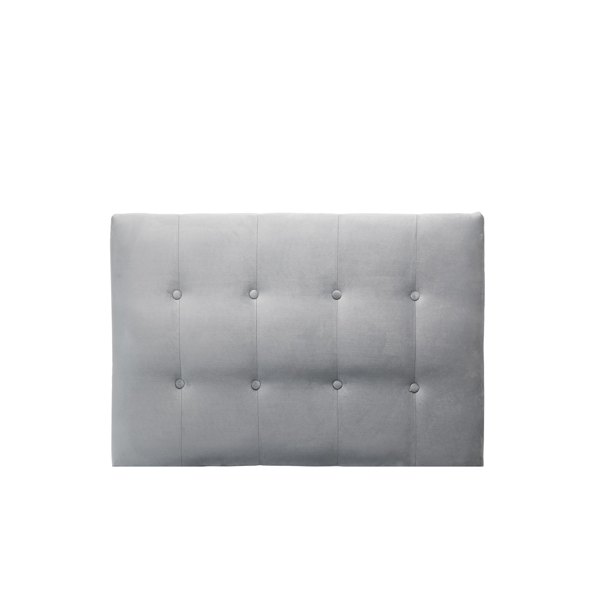 RESPALDO MUEBLES DGB SEVILLA 1 PLAZA FELPA GRIS - 1