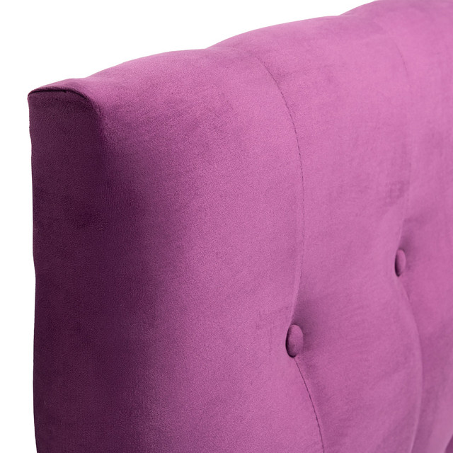 RESPALDO MUEBLES DGB SEVILLA 1 PLAZA FELPA MORADO - 2