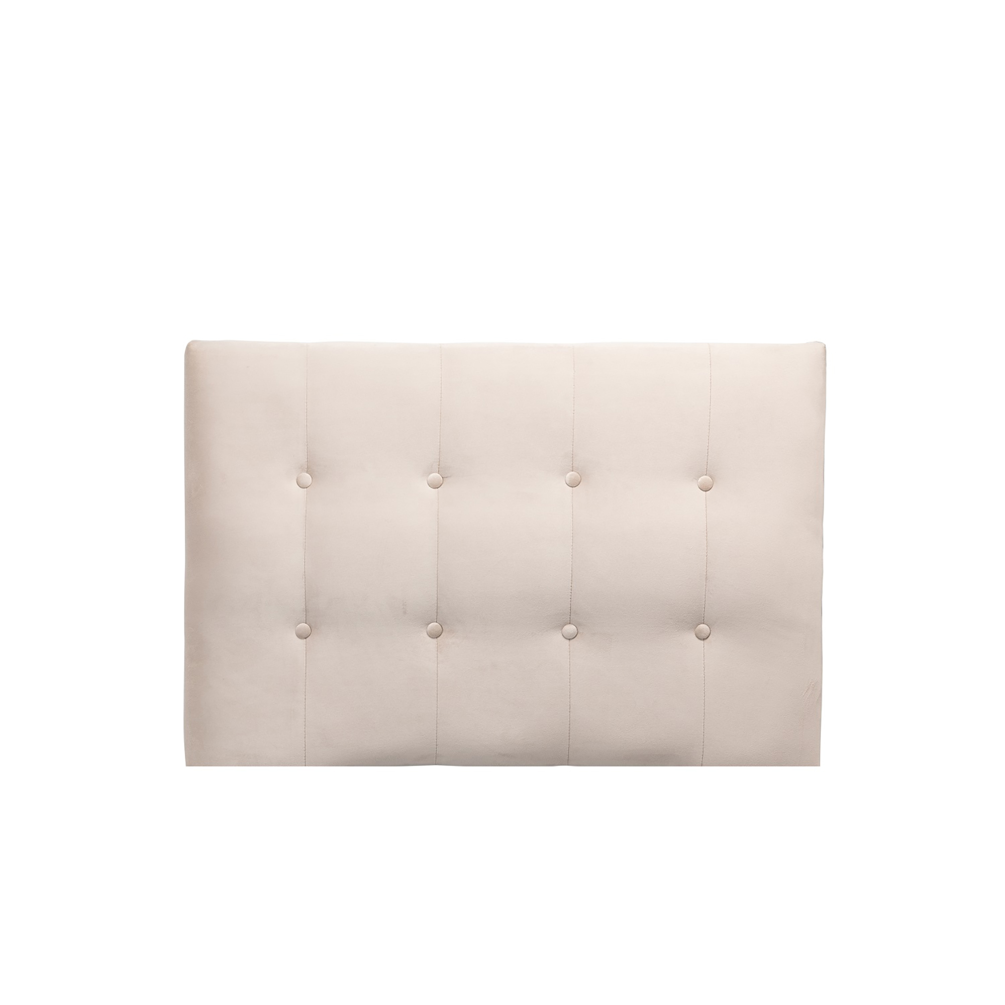 RESPALDO MUEBLES DGB SEVILLA 1.5 PLAZAS FELPA BEIGE - 1