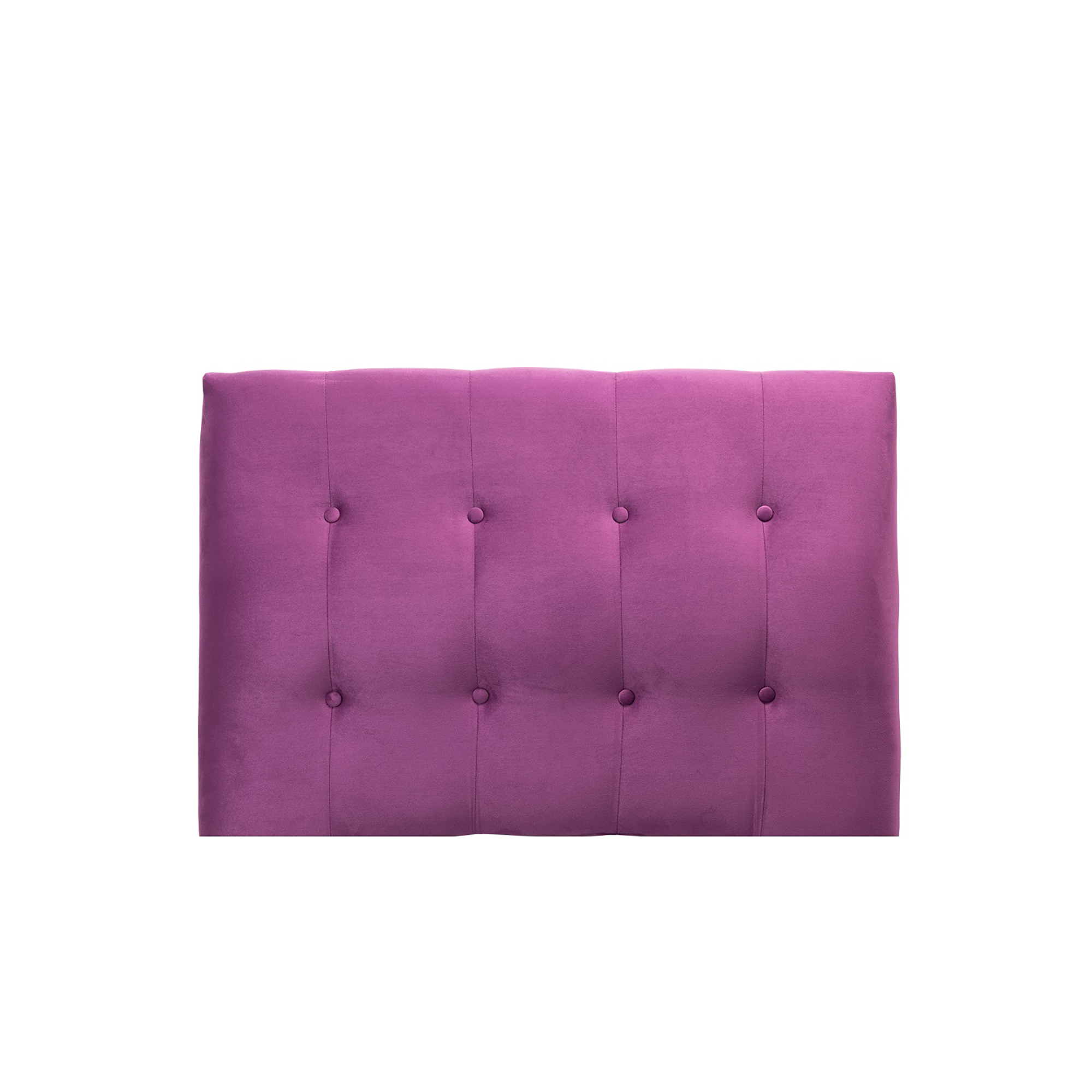 RESPALDO MUEBLES DGB SEVILLA 1.5 PLAZAS FELPA MORADO - 1