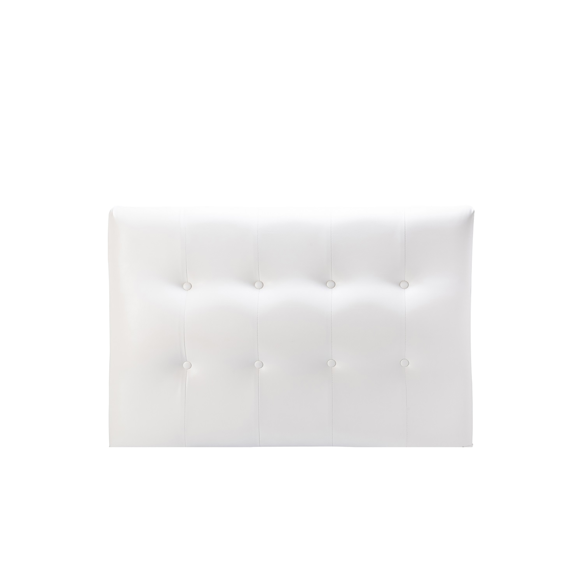 RESPALDO MUEBLES DGB SEVILLA 1.5 PLAZAS PU BLANCO - 1