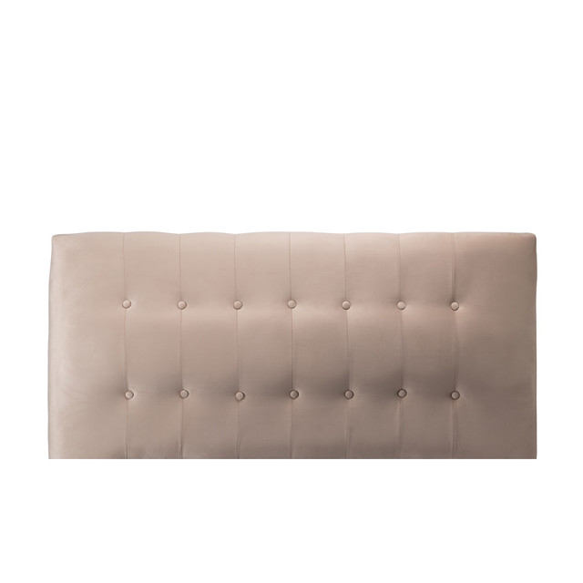 RESPALDO MUEBLES DGB SEVILLA 2 PLAZAS FELPA BEIGE - 1