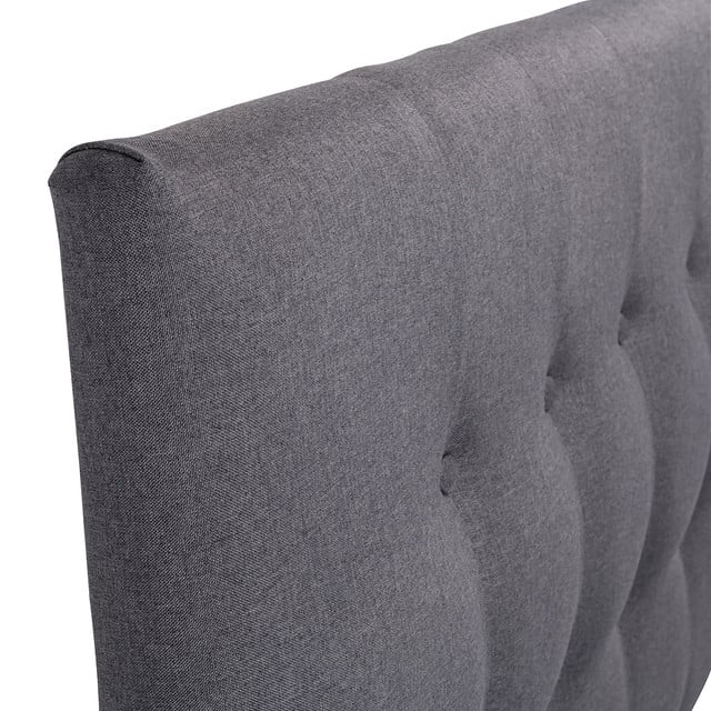 RESPALDO MUEBLES DGB SEVILLA 2 PLAZAS TELA GRIS OSCURO - 2