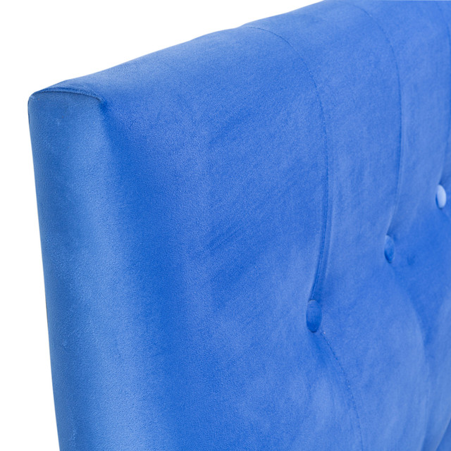 RESPALDO MUEBLES DGB SEVILLA KING FELPA AZUL - 2
