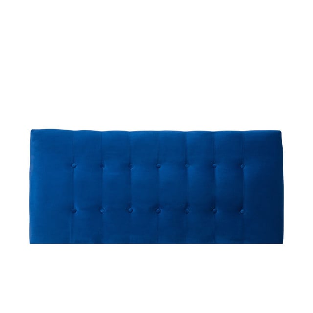 RESPALDO MUEBLES DGB SEVILLA KING FELPA AZUL MARINO - 1