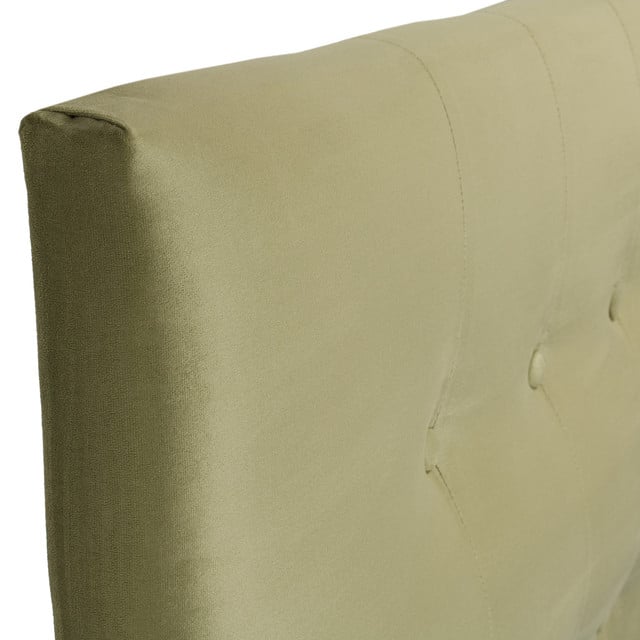 RESPALDO MUEBLES DGB SEVILLA KING FELPA VERDE OLIVA - 2
