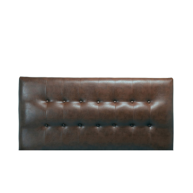 RESPALDO MUEBLES DGB SEVILLA KING PU CAFÉ OSCURO - 1