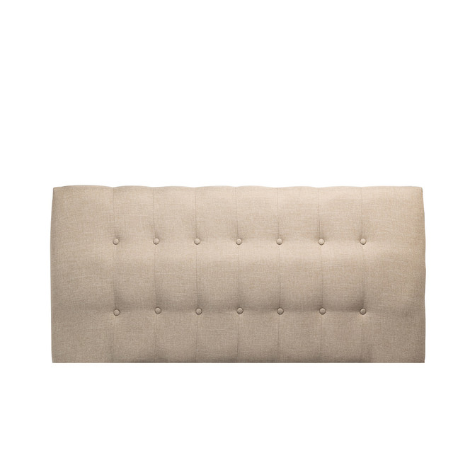 RESPALDO MUEBLES DGB SEVILLA KING TELA BEIGE - 1