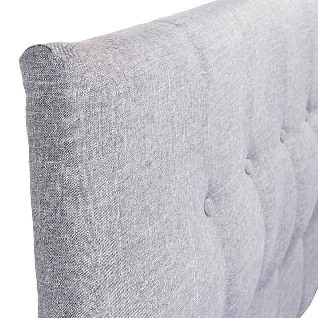 RESPALDO MUEBLES DGB SEVILLA KING TELA GRIS - 2