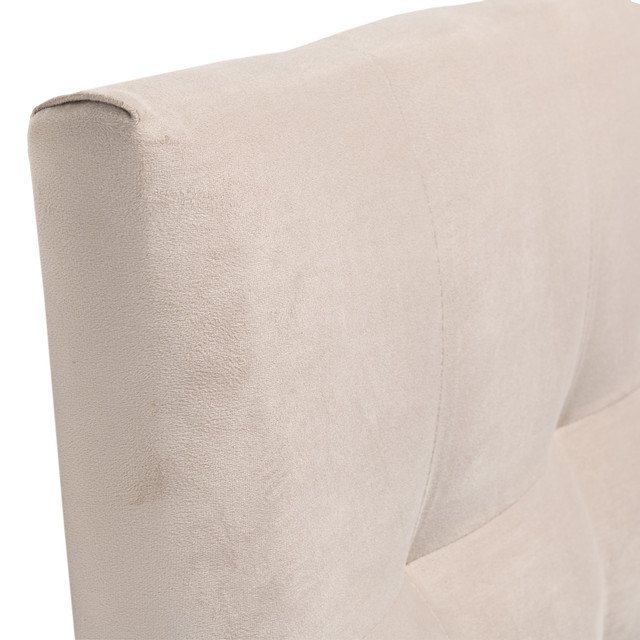 RESPALDO MUEBLES DGB ALICANTE 1 PLAZA FELPA BEIGE - 2
