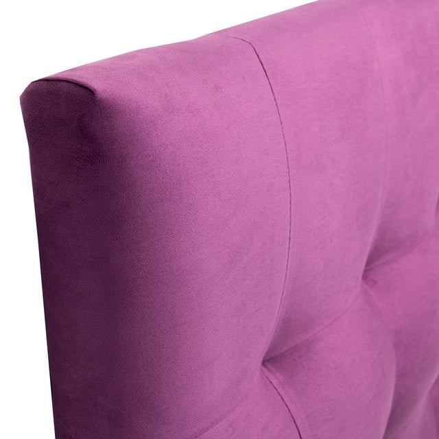 RESPALDO MUEBLES DGB ALICANTE 1 PLAZA FELPA MORADO - 2