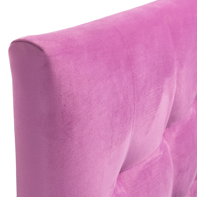 RESPALDO MUEBLES DGB ALICANTE 1 PLAZA FELPA ROSADO - 2