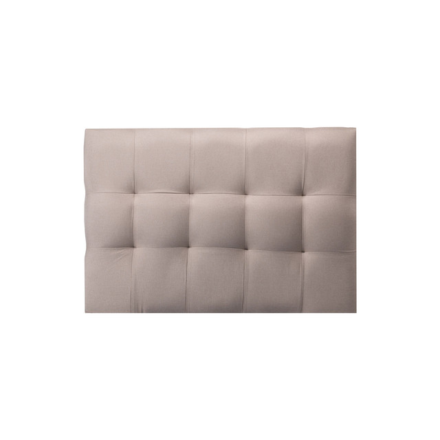 RESPALDO MUEBLES DGB ALICANTE 1 PLAZA TELA BEIGE - 1