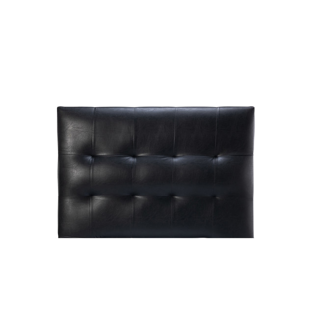 RESPALDO MUEBLES DGB ALICANTE 1.5 PLAZAS PU NEGRO - 1
